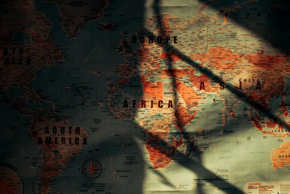 world map